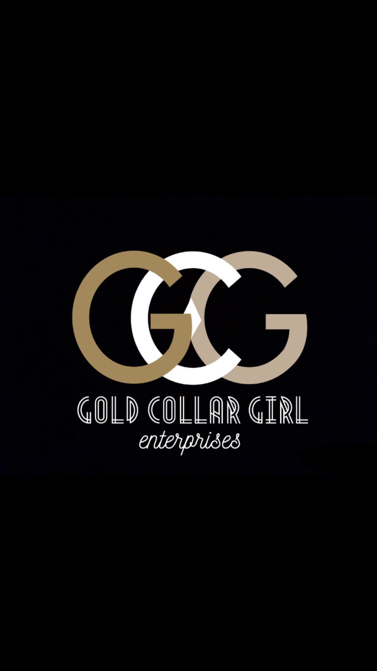 GCG logo black long